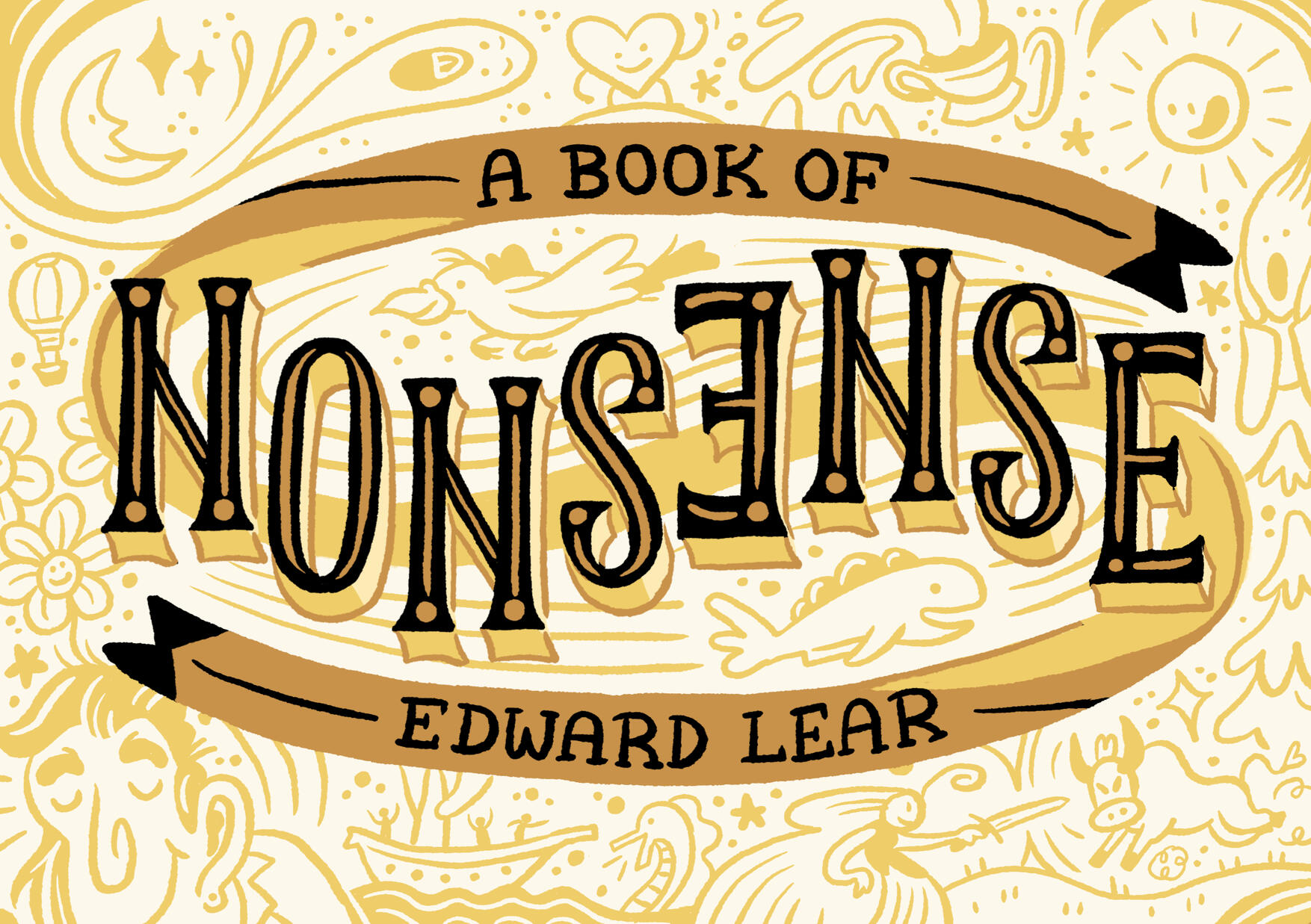 "Book of Nonsense (Cover)", Digital, 2025. Personal Project.